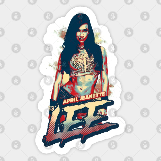 AJ Lee Pop Art Sticker by NONOKERS